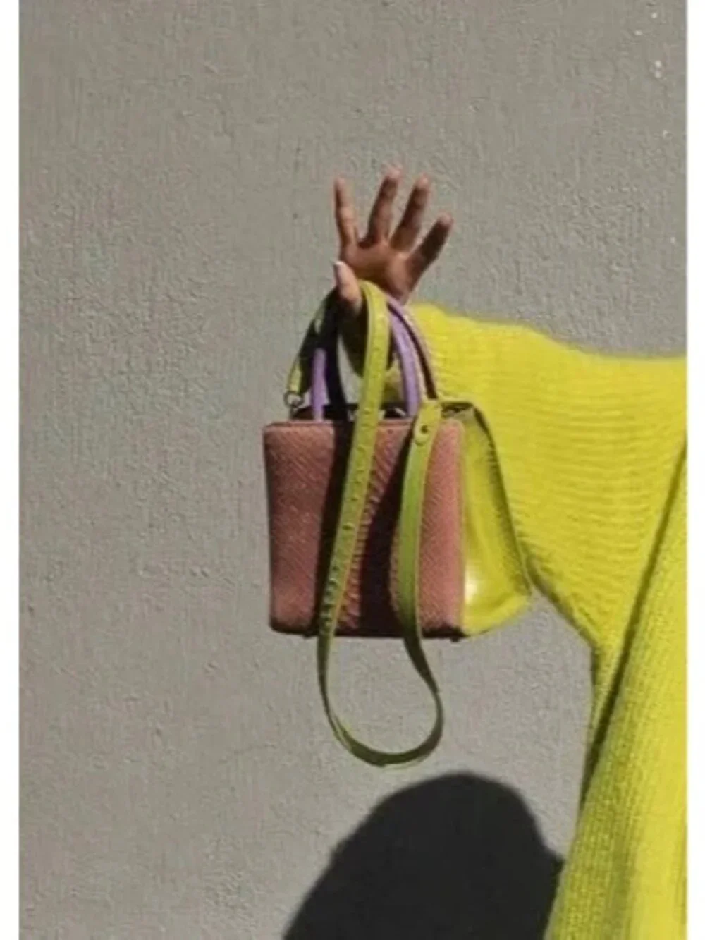 S’uvimol crocodile and Python multi color bag . With card authentic - Picture 6 of 9